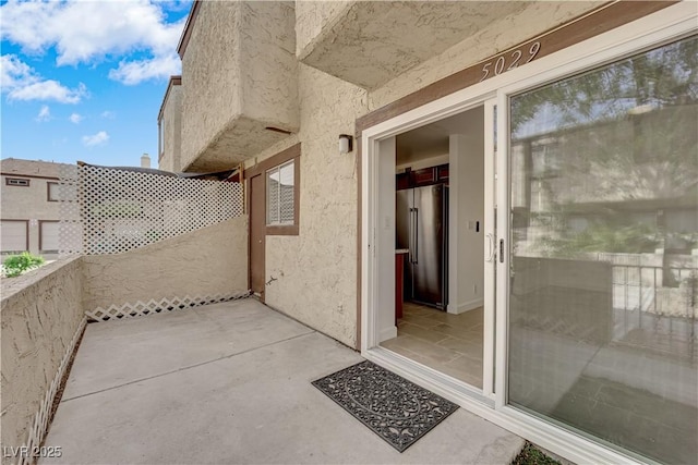 5029 Spencer St Unit D, Las Vegas, NV 89119 - view of patio with a balcony
