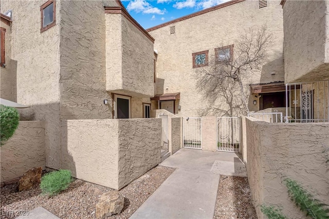 5029 Spencer St Unit D, Las Vegas, NV 89119 - exterior space with a gate and fence