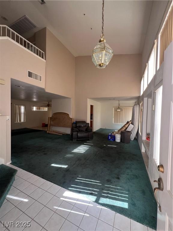 128 Appian Way, Henderson, NV 89002 - building lobby featuring a towering ceiling