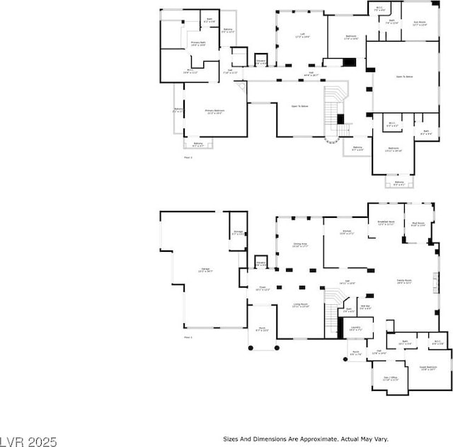 1931 Pago Ct, Las Vegas, NV 89117 - view of floor plan / room layout