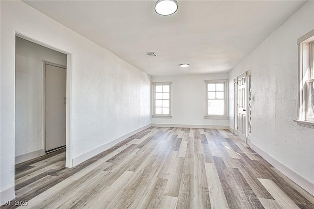 603 W Adams Ave, Las Vegas, NV 89106 - unfurnished room featuring light wood-type flooring and baseboards