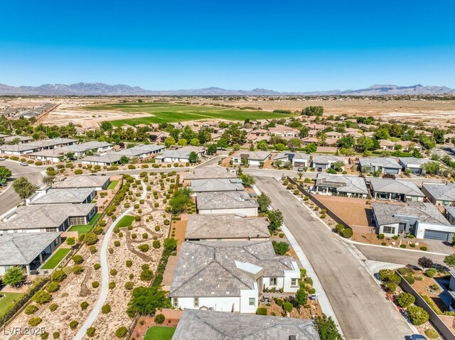 4893 E Cedar Creek Way, Pahrump, NV 89061 - bird's eye view of a mountain backdrop
