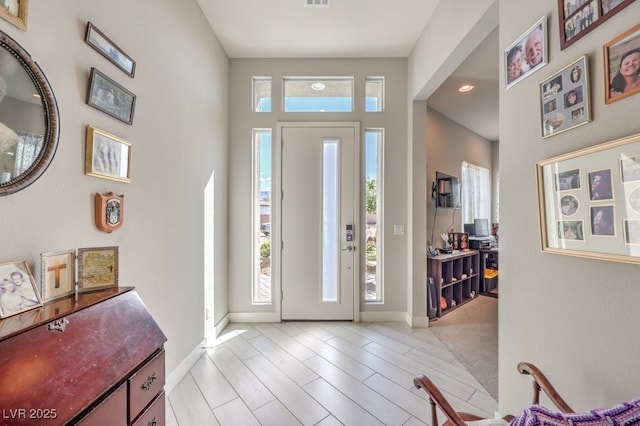 4893 E Cedar Creek Way, Pahrump, NV 89061 - entryway featuring plenty of natural light and baseboards