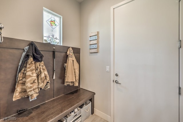 4893 E Cedar Creek Way, Pahrump, NV 89061 - mudroom featuring baseboards