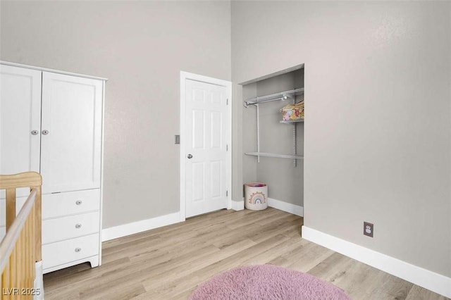 1622 Lorna Dr, Henderson, NV 89011 - unfurnished bedroom with light wood finished floors and baseboards