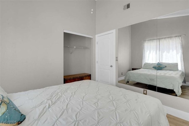 1622 Lorna Dr, Henderson, NV 89011 - bedroom featuring wood finished floors and a closet