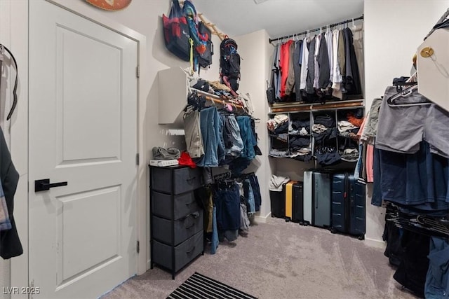9710 Hiking Ave, Las Vegas, NV 89166 - spacious closet featuring carpet floors