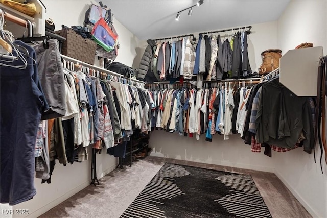 9710 Hiking Ave, Las Vegas, NV 89166 - spacious closet featuring carpet flooring