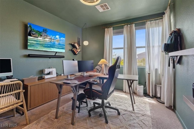 9710 Hiking Ave, Las Vegas, NV 89166 - carpeted office with a textured wall and baseboards