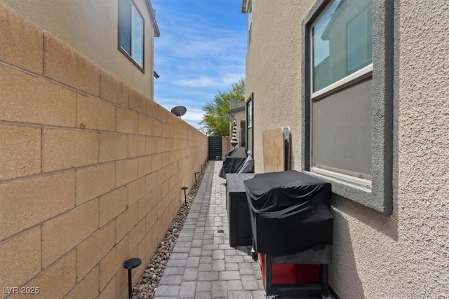 9710 Hiking Ave, Las Vegas, NV 89166 - view of property exterior with stucco siding