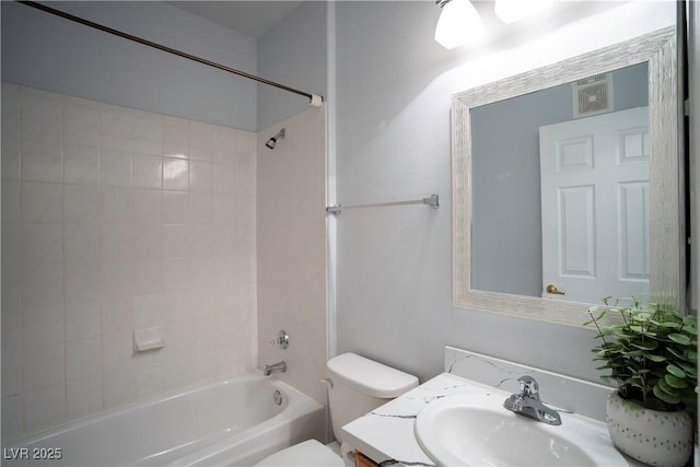 8555 W Russell Rd Unit 2020, Las Vegas, NV 89113 - full bathroom with toilet, tub / shower combination, and vanity