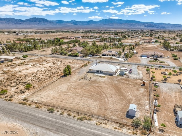 1410 Tiptop Trl, Pahrump, NV 89048 - view of rural area featuring mountains and a desert landscape