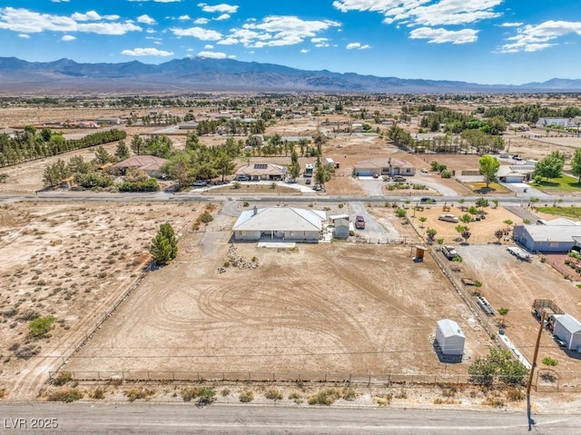 1410 Tiptop Trl, Pahrump, NV 89048 - aerial view of a mountain backdrop