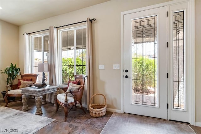 8275 Old Creek Ranch St, Las Vegas, NV 89139 - entryway featuring healthy amount of natural light and baseboards