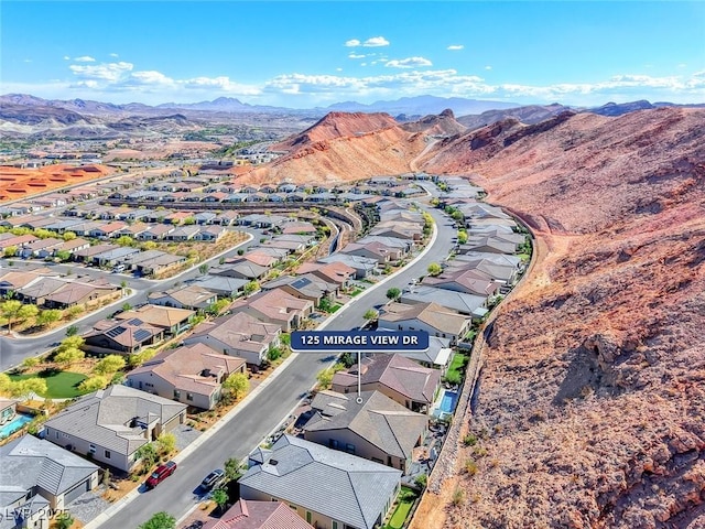 125 Mirage View Dr, Henderson, NV 89011 - view of property location featuring nearby suburban area and a mountainous background