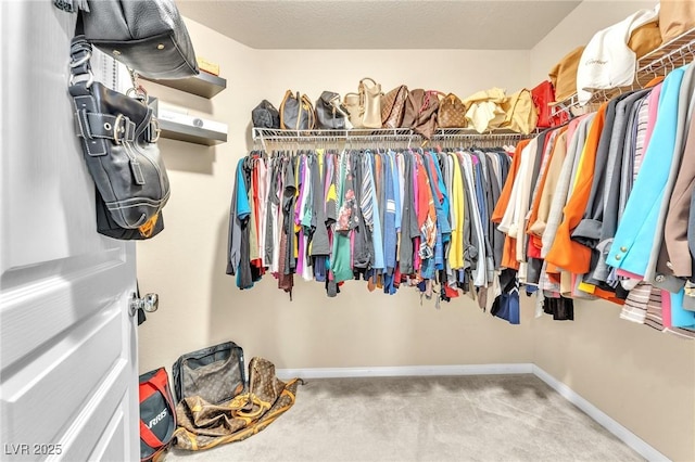 7115 Hickory Post Ave, Las Vegas, NV 89179 - spacious closet featuring carpet floors