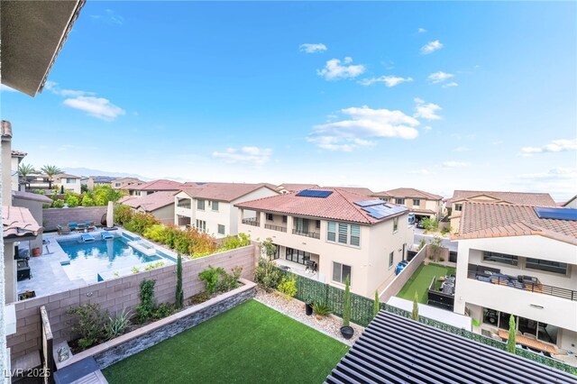 212 Harris Peak St, Las Vegas, NV 89138 - view of pool featuring a residential view