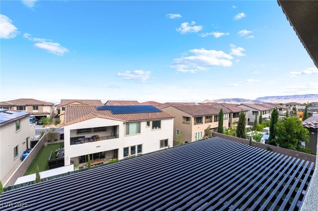 212 Harris Peak St, Las Vegas, NV 89138 - balcony featuring a residential view and a mountain view