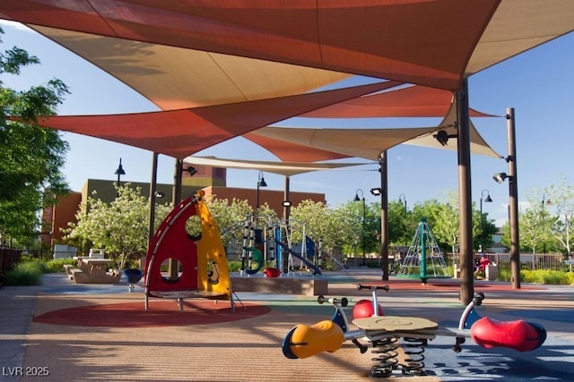view of community play area
