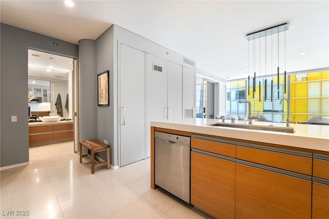 3726 Las Vegas Blvd Unit 2410, Las Vegas, NV 89158 - bar featuring dishwasher, a sink, and baseboards