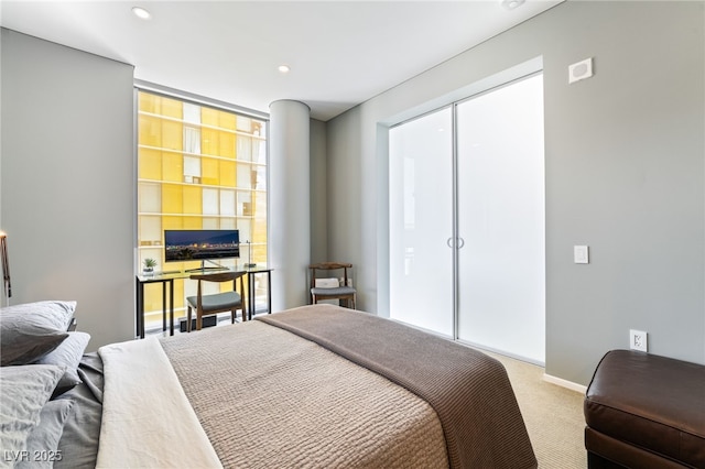 3726 Las Vegas Blvd Unit 2410, Las Vegas, NV 89158 - bedroom featuring light carpet and a closet