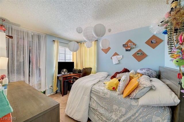 3138 White Rose Way, Henderson, NV 89014 - bedroom with light colored carpet and a textured ceiling