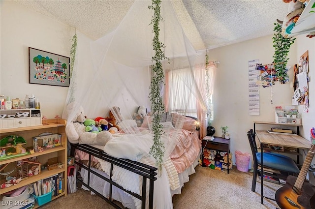 3138 White Rose Way, Henderson, NV 89014 - carpeted bedroom featuring a textured ceiling and lofted ceiling