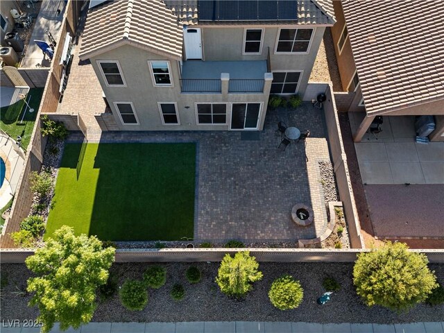 258 Chamomile Dr, Henderson, NV 89015 - view from above of property