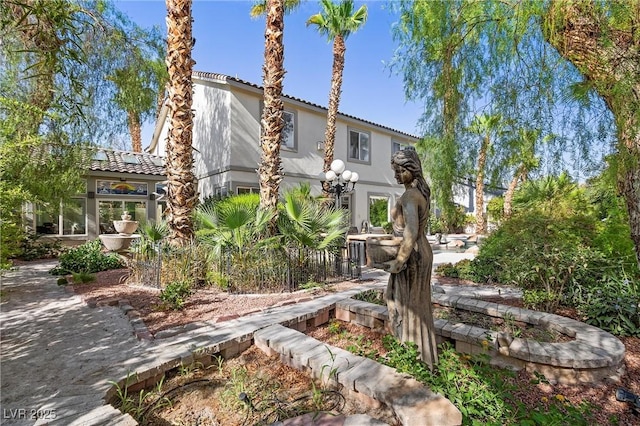 253 White Willow Ave, Las Vegas, NV 89123 - view of front of property featuring a tiled roof and stucco siding