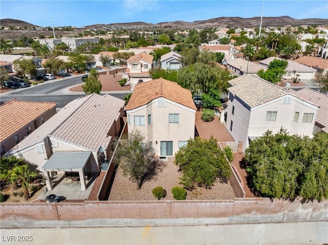 2333 Silver Crew Pass, Henderson, NV 89052 - aerial view of residential area featuring a mountainous background