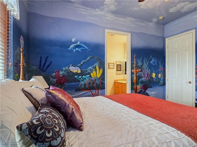 5445 Pendini Point Ct, Las Vegas, NV 89141 - bedroom with ensuite bath