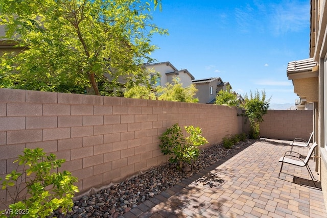 3709 Neblina Dr, Henderson, NV 89052 - view of patio featuring a fenced backyard