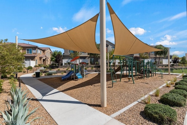 3709 Neblina Dr, Henderson, NV 89052 - communal playground with a residential view