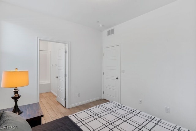 3709 Neblina Dr, Henderson, NV 89052 - bedroom with light wood-type flooring and baseboards