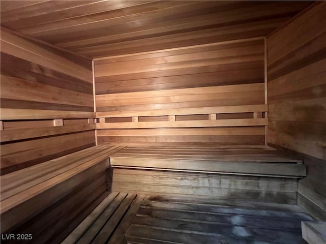 5170 S Jones Blvd Unit 108, Las Vegas, NV 89118 - relaxing sauna featuring wood ceiling and wooden walls