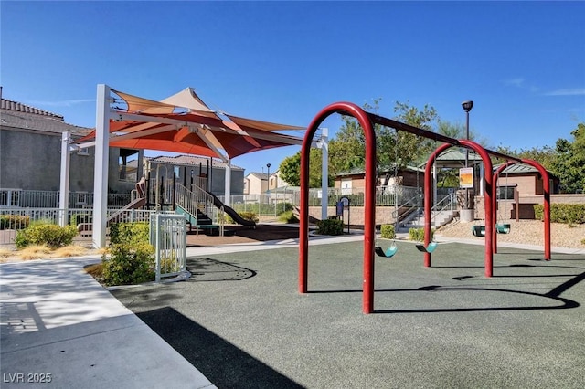 9065 Adorable Ave, Las Vegas, NV 89149 - view of community jungle gym