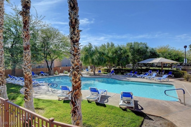 9065 Adorable Ave, Las Vegas, NV 89149 - community pool with a patio area