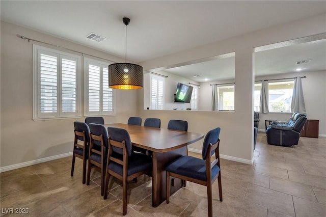 7520 Fontera Ct, Las Vegas, NV 89139 - tiled dining room with baseboards