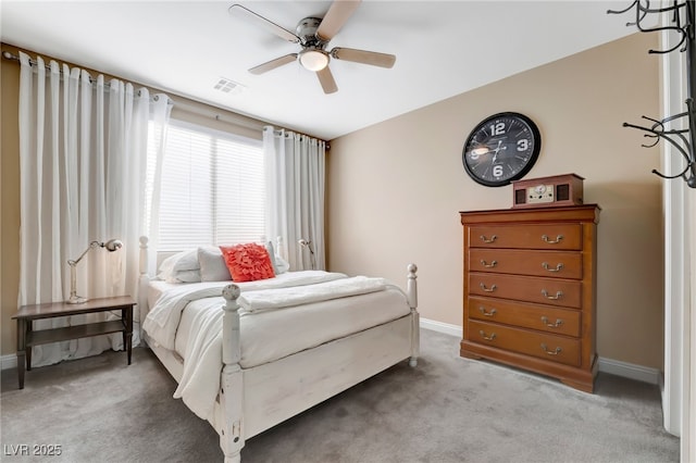 7778 Villa Montara St, Las Vegas, NV 89123 - bedroom with baseboards, carpet floors, and ceiling fan