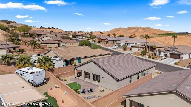 942 Shadow Hawk Rdg, Mesquite, NV 89027 - aerial view of residential area with mountains