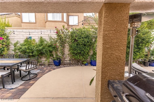 53 Grossinger Ct, Henderson, NV 89074 - view of patio / terrace with outdoor dining area and area for grilling