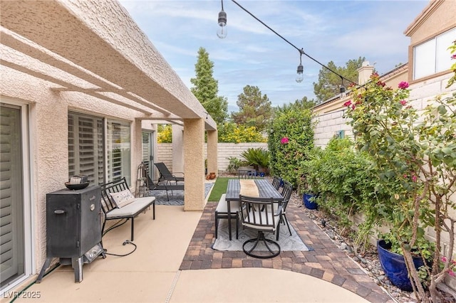 53 Grossinger Ct, Henderson, NV 89074 - fenced backyard featuring a patio area