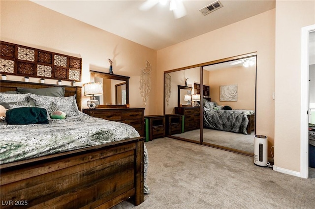 53 Grossinger Ct, Henderson, NV 89074 - bedroom featuring light colored carpet and a closet