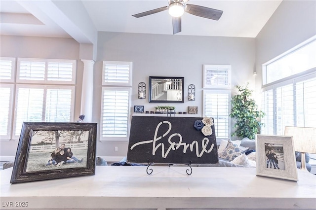53 Grossinger Ct, Henderson, NV 89074 - detailed view of ceiling fan