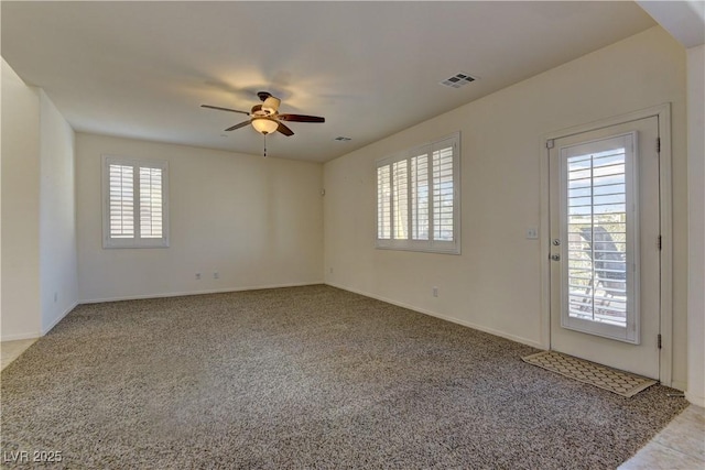 952 Crescent Falls St, Henderson, NV 89011 - carpeted spare room featuring ceiling fan and baseboards
