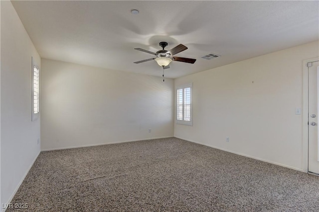 952 Crescent Falls St, Henderson, NV 89011 - unfurnished room with a ceiling fan, baseboards, and carpet floors