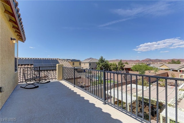 952 Crescent Falls St, Henderson, NV 89011 - balcony with a residential view and a mountain view