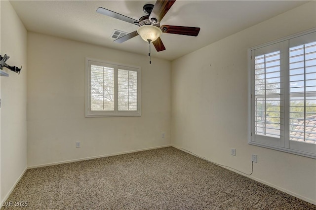 952 Crescent Falls St, Henderson, NV 89011 - unfurnished room featuring healthy amount of natural light, carpet floors, and a ceiling fan