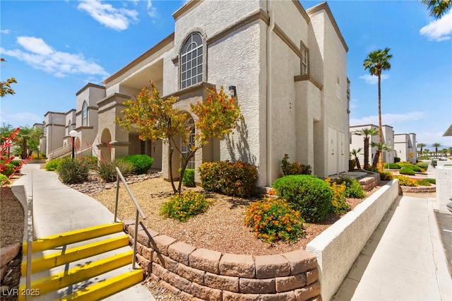 view of property with a residential view