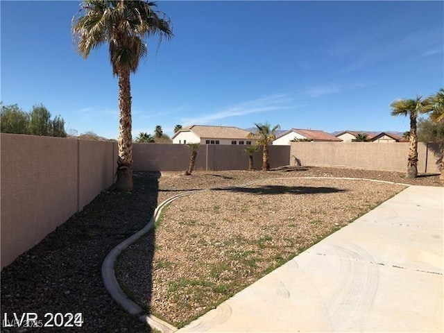 1083 Sterling Peak St, Las Vegas, NV 89110 - fenced backyard with a patio